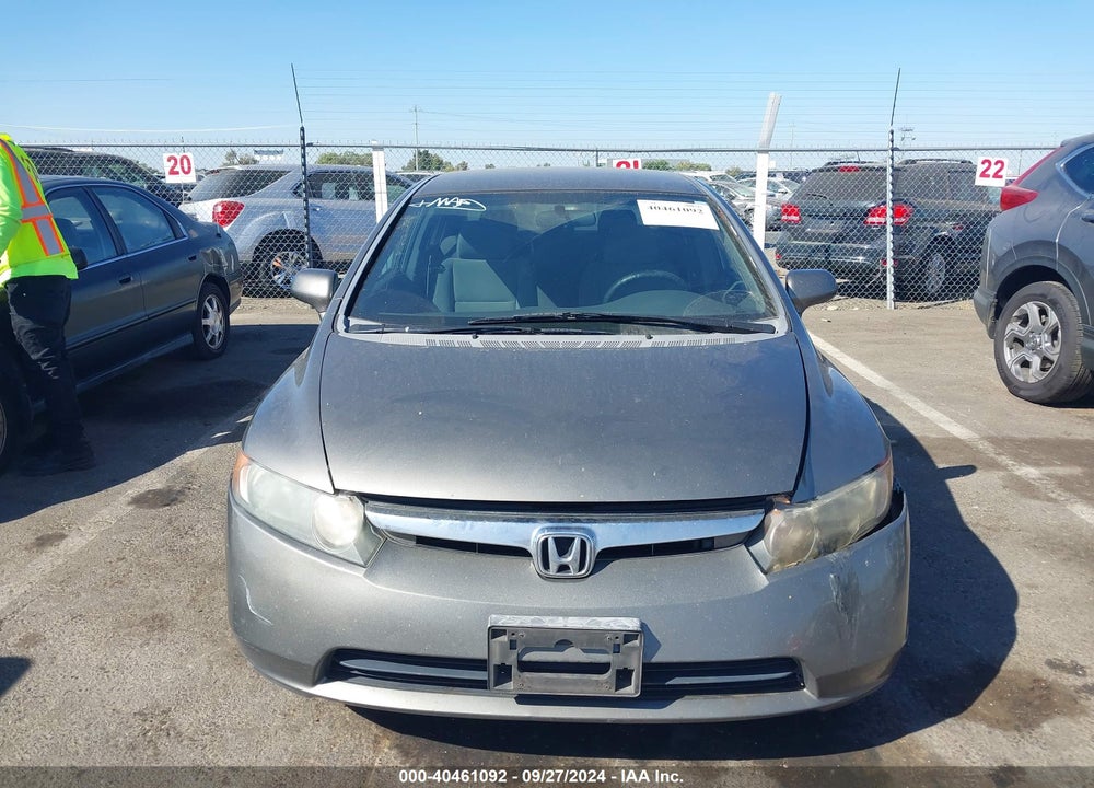 2008 HONDA CIVIC LX VIN: 2HGFA16548H354502