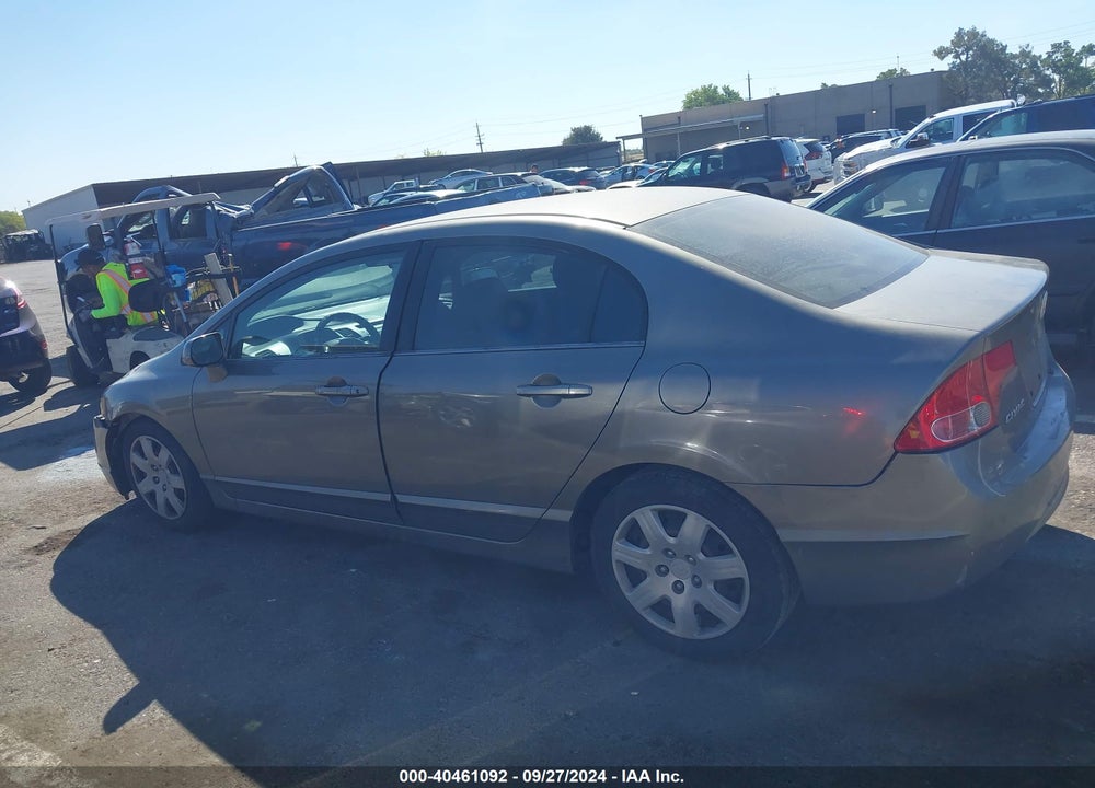 2008 HONDA CIVIC LX VIN: 2HGFA16548H354502