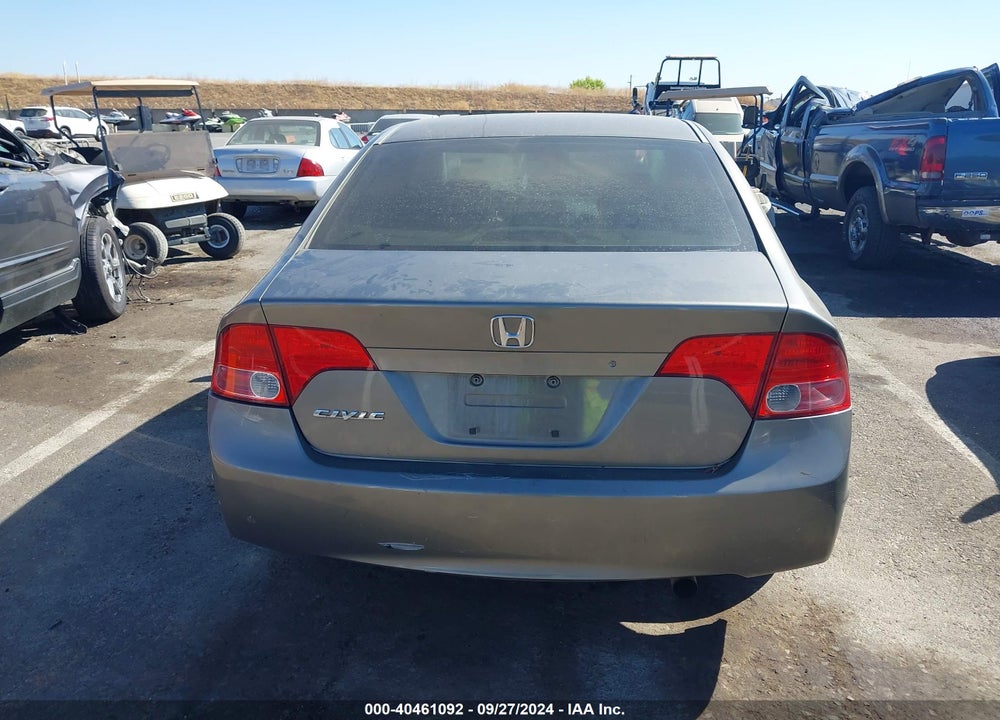 2008 HONDA CIVIC LX VIN: 2HGFA16548H354502