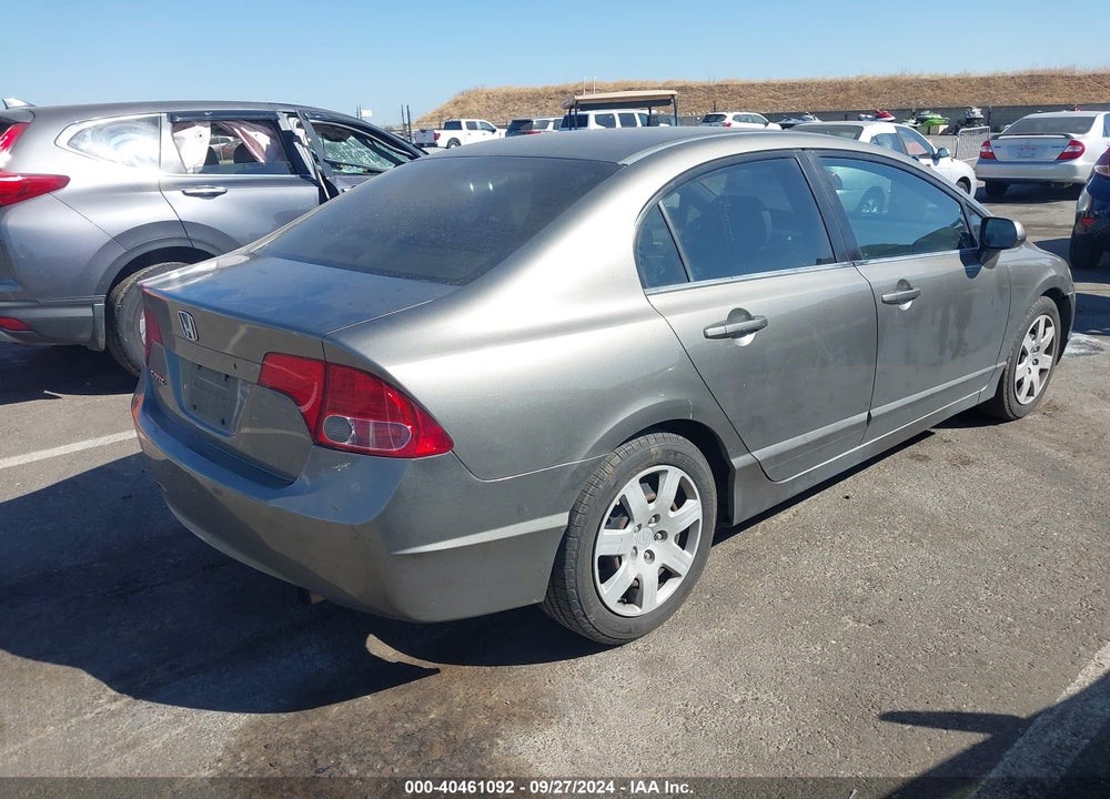 2008 HONDA CIVIC LX VIN: 2HGFA16548H354502