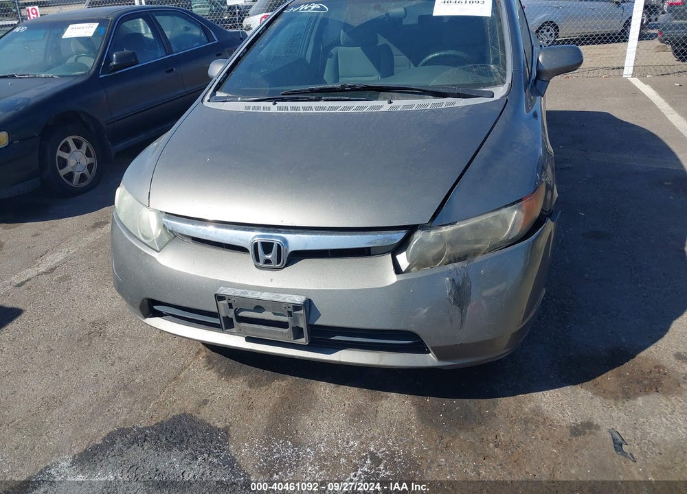 2008 HONDA CIVIC LX VIN: 2HGFA16548H354502