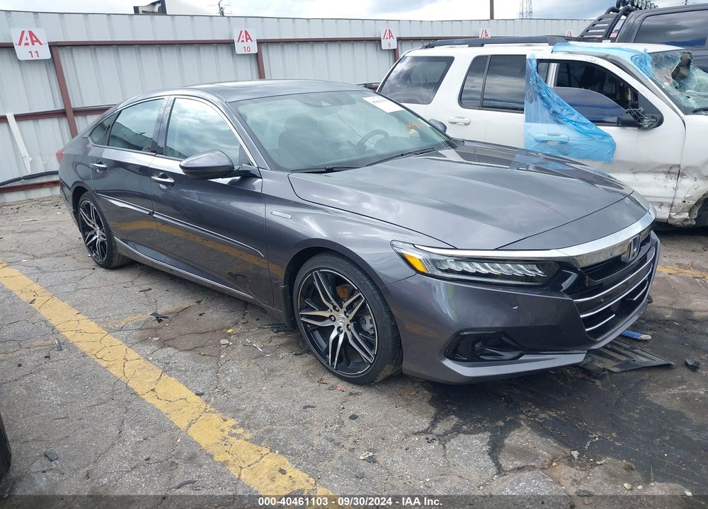 2021 HONDA ACCORD HYBRID TOURING VIN: 1HGCV3F91MA019910