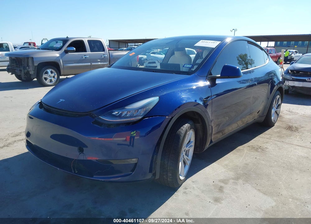 2021 TESLA MODEL Y PERFORMANCE DUAL MOTOR ALL-WHEEL DRIVE/STANDARD RANGE REAR-WHEEL DRIVE VIN: 5YJYGAEDXMF142766