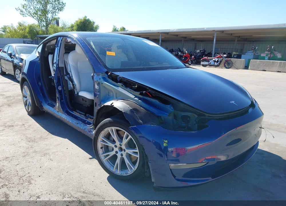 2021 TESLA MODEL Y PERFORMANCE DUAL MOTOR ALL-WHEEL DRIVE/STANDARD RANGE REAR-WHEEL DRIVE VIN: 5YJYGAEDXMF142766