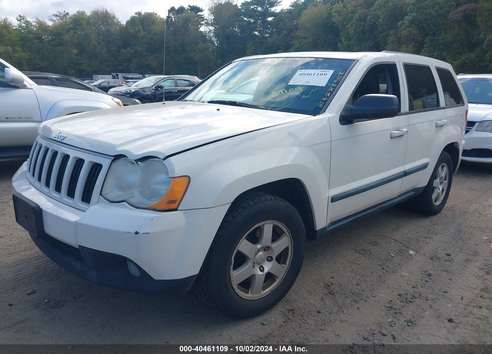 2008 JEEP GRAND CHEROKEE LAREDO VIN: 1J8GR48K08C193948