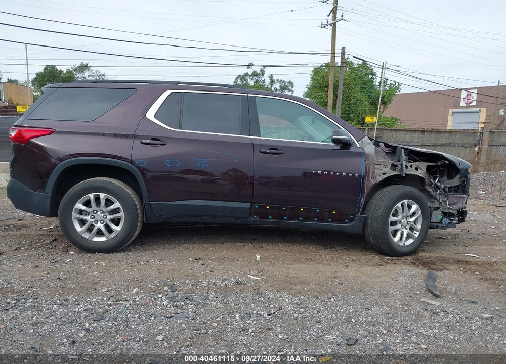 2021 CHEVROLET TRAVERSE FWD LT CLOTH VIN: 1GNERGKW2MJ268903