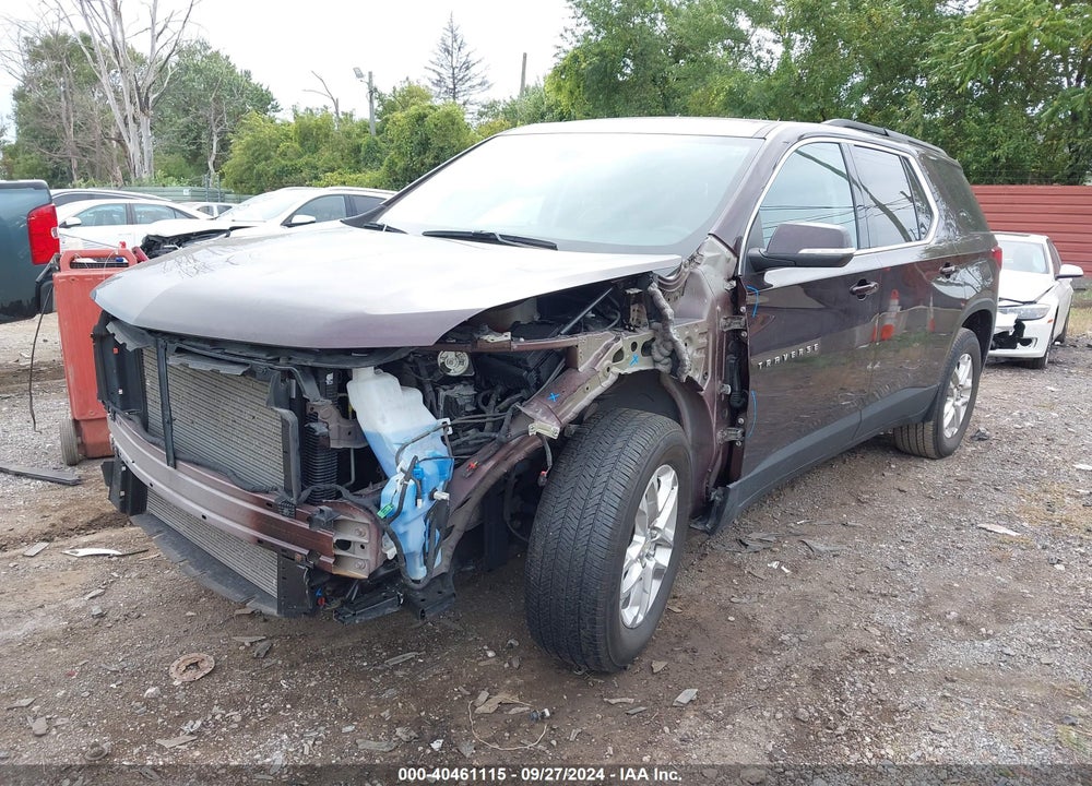 2021 CHEVROLET TRAVERSE FWD LT CLOTH VIN: 1GNERGKW2MJ268903