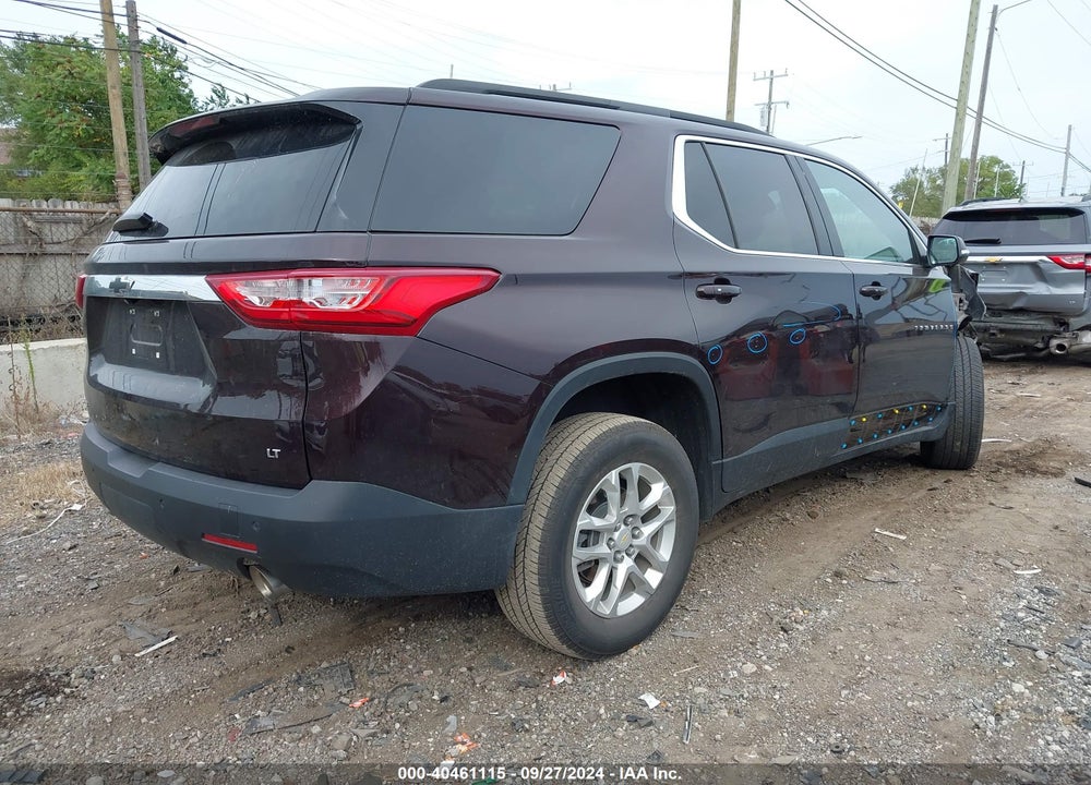 2021 CHEVROLET TRAVERSE FWD LT CLOTH VIN: 1GNERGKW2MJ268903