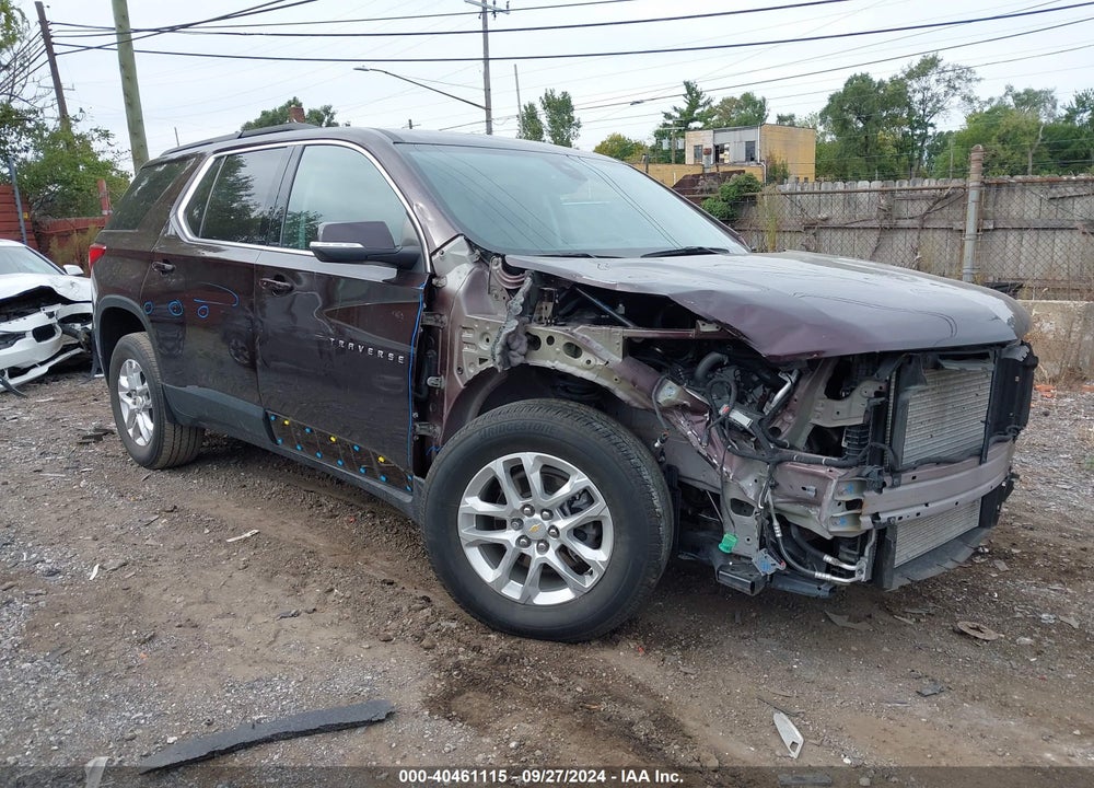 2021 CHEVROLET TRAVERSE FWD LT CLOTH VIN: 1GNERGKW2MJ268903