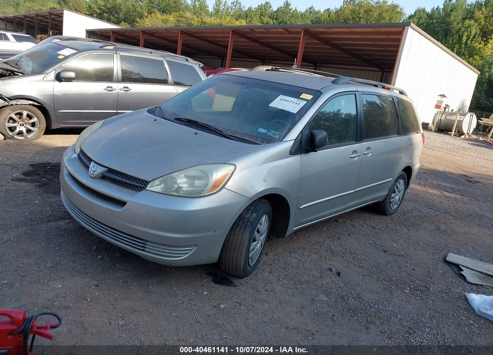 2005 TOYOTA SIENNA LE VIN: 5TDZA23C35S286839