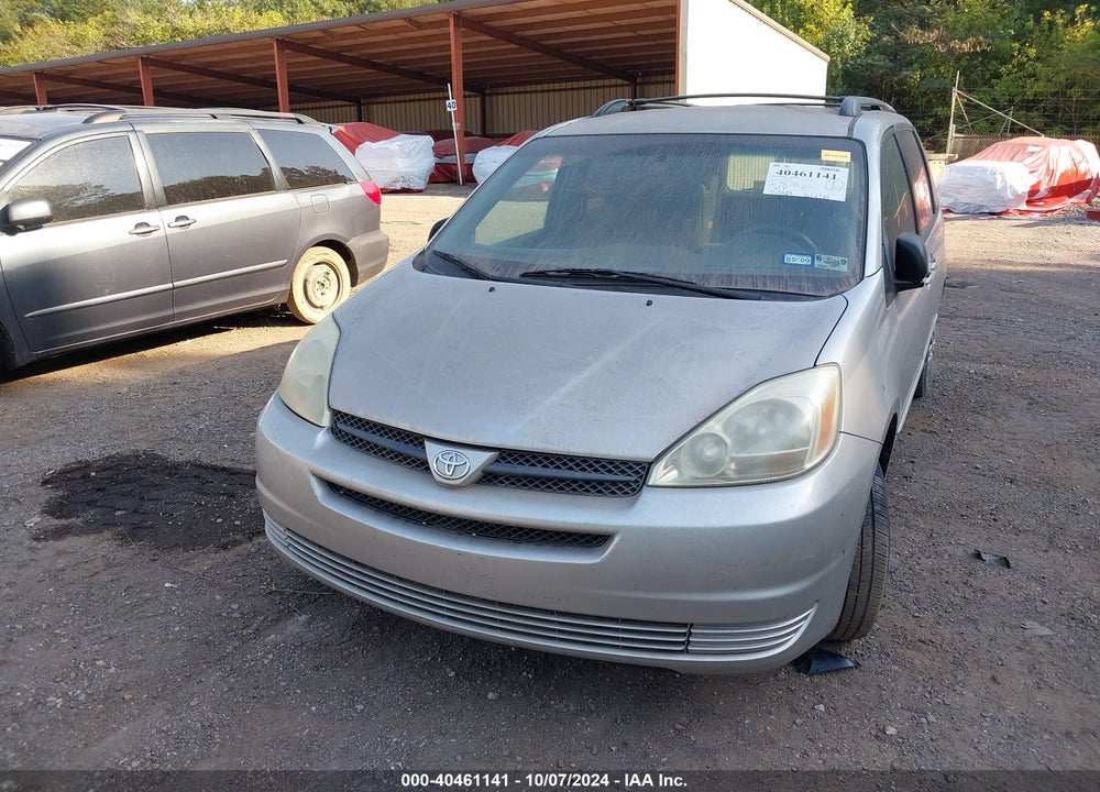 2005 TOYOTA SIENNA LE VIN: 5TDZA23C35S286839