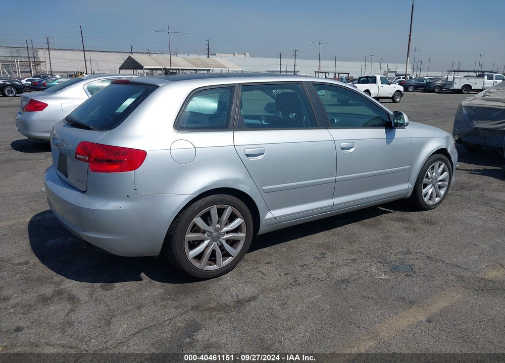 2009 AUDI A3 2.0T VIN: WAUHE78P19A140030