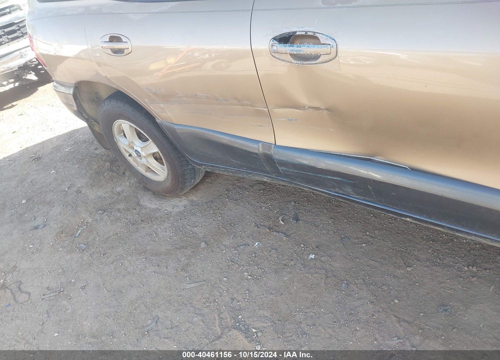 2002 HYUNDAI SANTA FE GLS/LX VIN: KM8SC13D62U328311