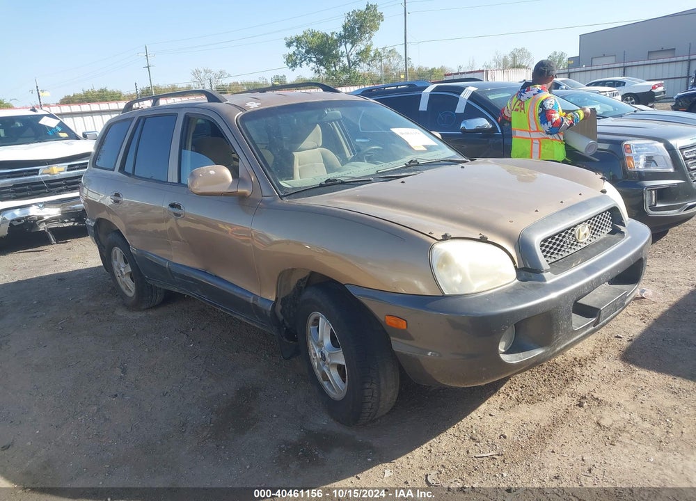 2002 HYUNDAI SANTA FE GLS/LX VIN: KM8SC13D62U328311