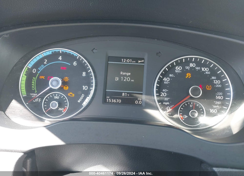 2014 VOLKSWAGEN JETTA HYBRID SEL VIN: 3VW637AJ6EM301682