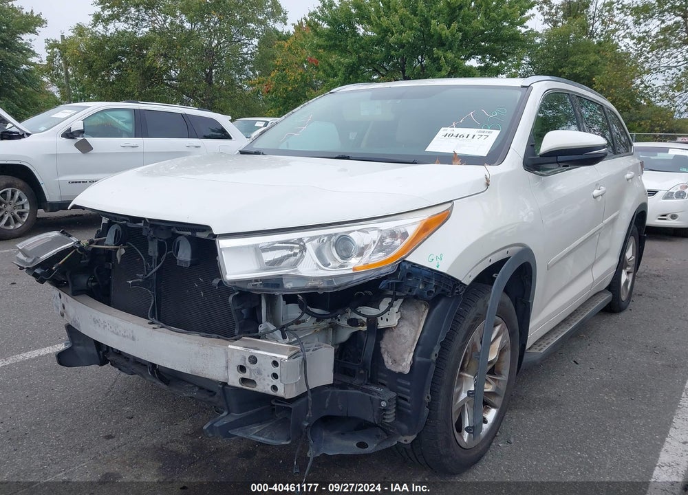 2016 TOYOTA HIGHLANDER LIMITED V6 VIN: 5TDDKRFH7GS345207