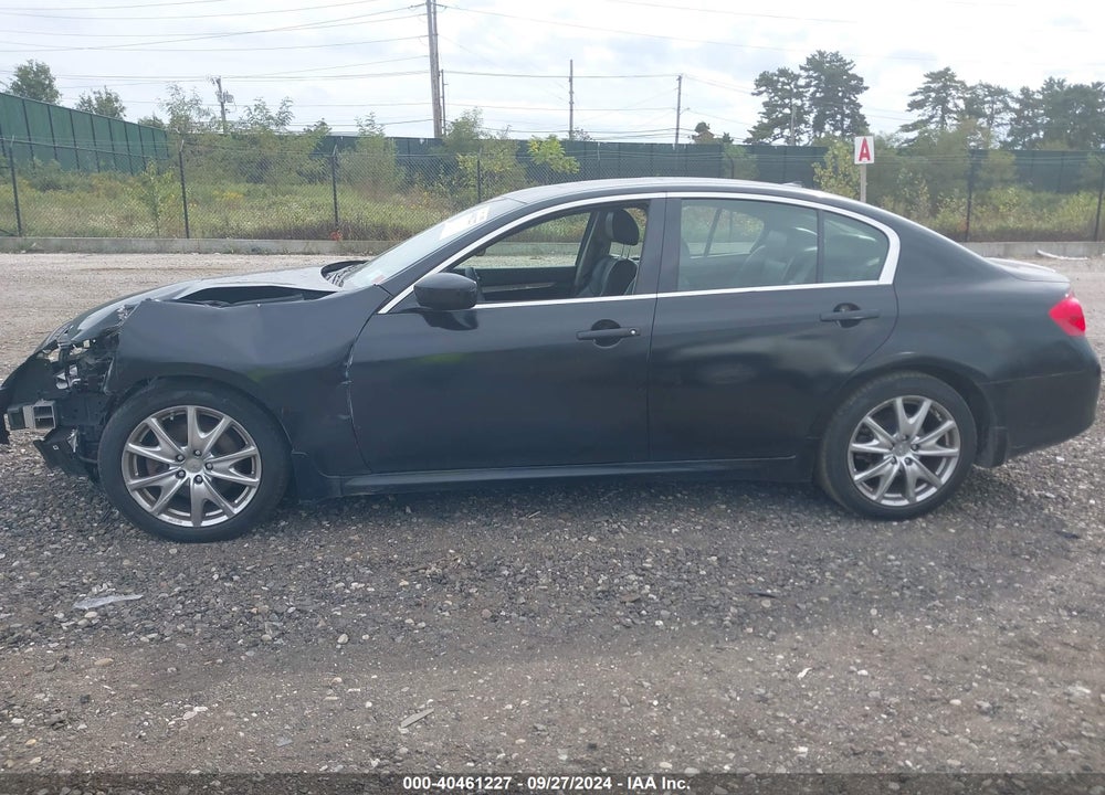 2013 INFINITI G37X VIN: JN1CV6AR6DM752169