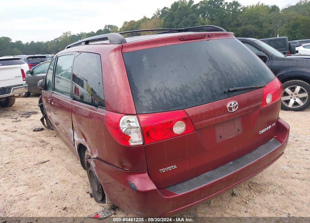 2010 TOYOTA SIENNA LE VIN: 5TDKK4CC8AS322156