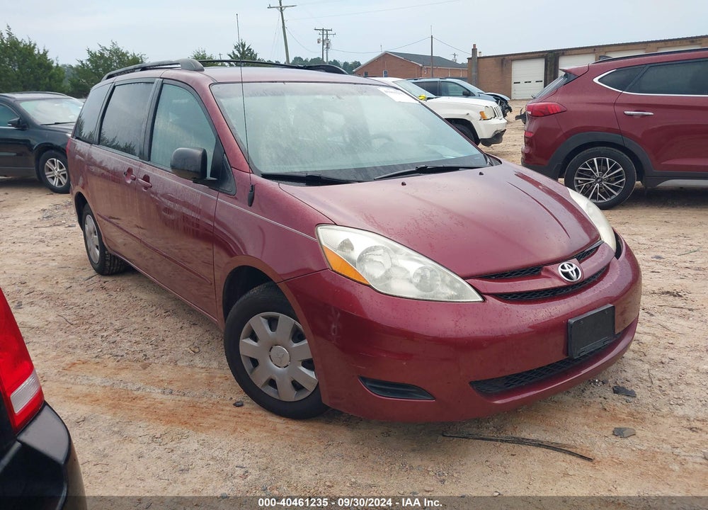 2010 TOYOTA SIENNA LE VIN: 5TDKK4CC8AS322156