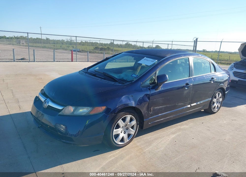 2006 HONDA CIVIC LX VIN: 1HGFA16576L109743