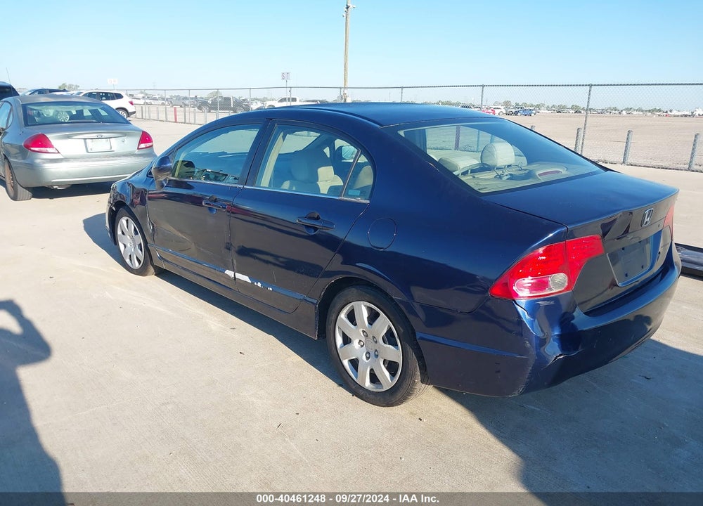 2006 HONDA CIVIC LX VIN: 1HGFA16576L109743
