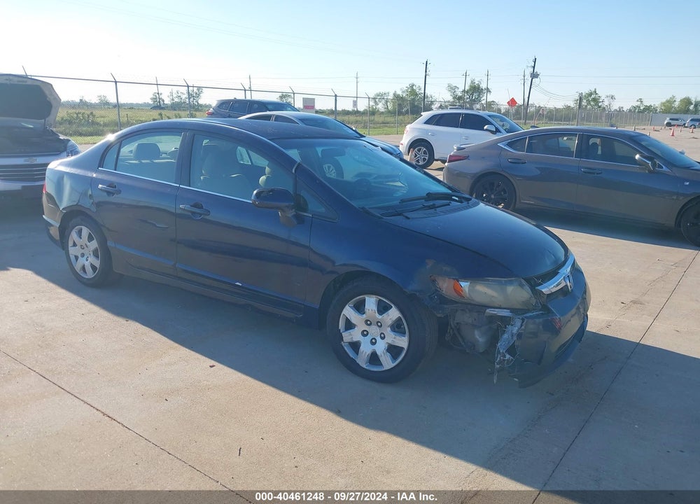 2006 HONDA CIVIC LX VIN: 1HGFA16576L109743