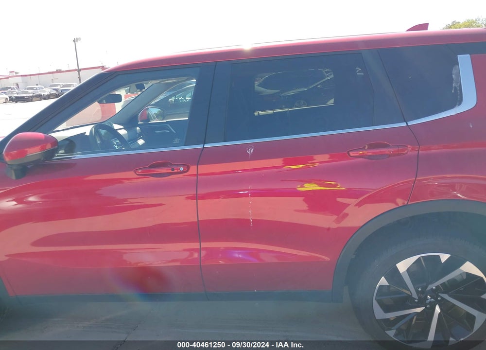 2024 MITSUBISHI OUTLANDER SE 2.5 2WD/SE BLACK EDITION S-AWC/SE BLACK EDITION W/PANO ROOF VIN: JA4J3VA87RZ025753
