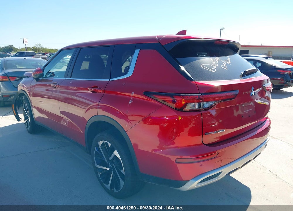 2024 MITSUBISHI OUTLANDER SE 2.5 2WD/SE BLACK EDITION S-AWC/SE BLACK EDITION W/PANO ROOF VIN: JA4J3VA87RZ025753