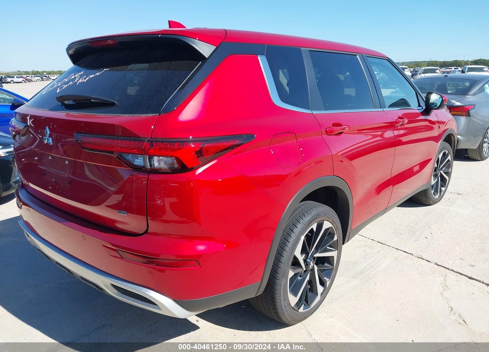 2024 MITSUBISHI OUTLANDER SE 2.5 2WD/SE BLACK EDITION S-AWC/SE BLACK EDITION W/PANO ROOF VIN: JA4J3VA87RZ025753