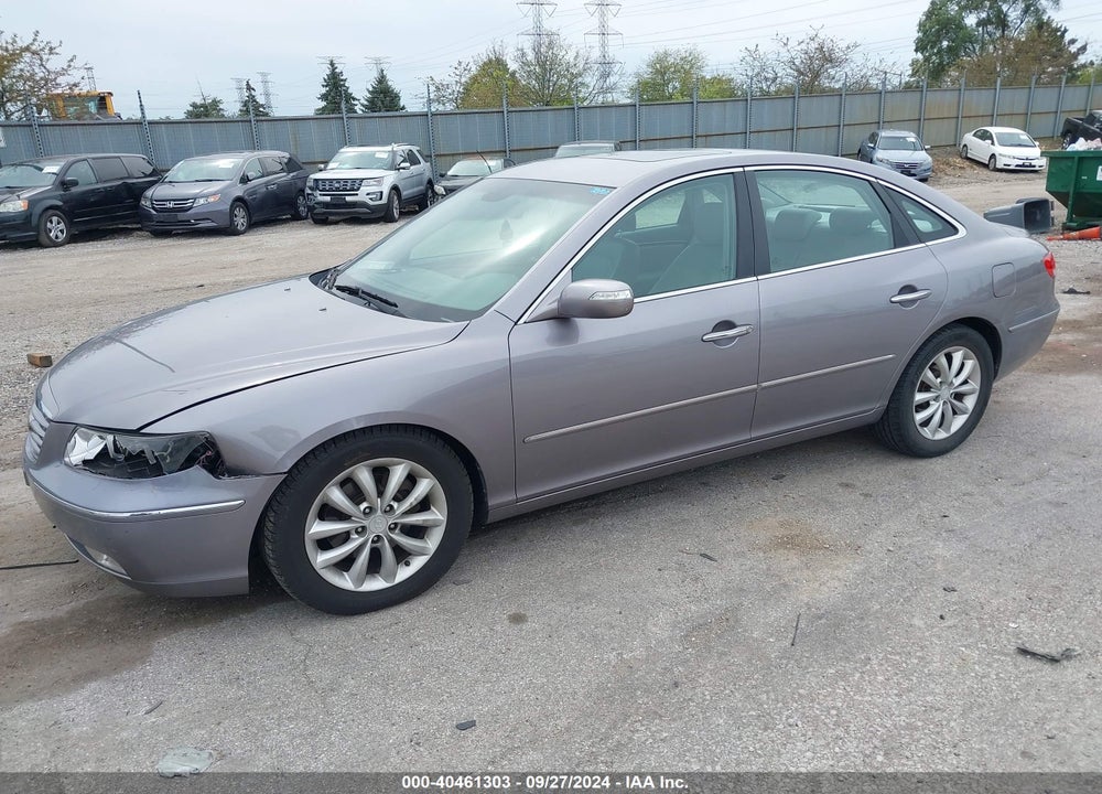 2007 HYUNDAI AZERA LIMITED/SE VIN: KMHFC46F17A186670
