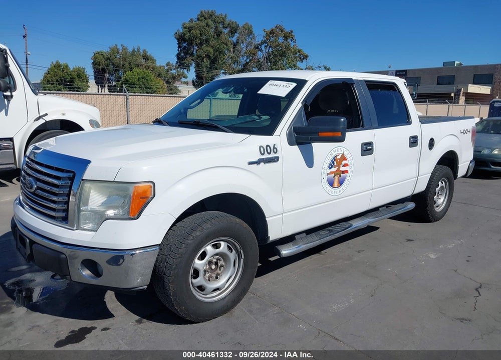 2012 FORD F-150 XLT VIN: 1FTFW1EF0CFA80705