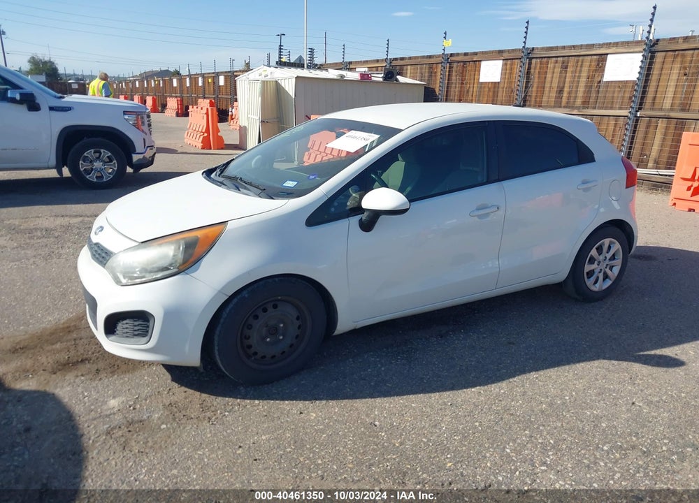 2014 KIA RIO LX VIN: KNADM5A39E6333990