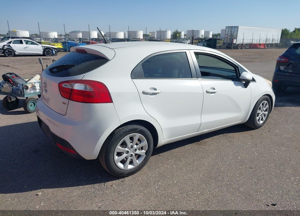 2014 KIA RIO LX VIN: KNADM5A39E6333990