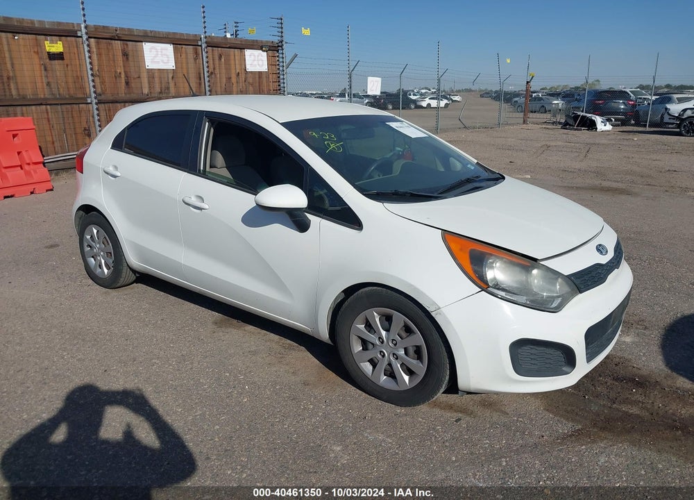 2014 KIA RIO LX VIN: KNADM5A39E6333990