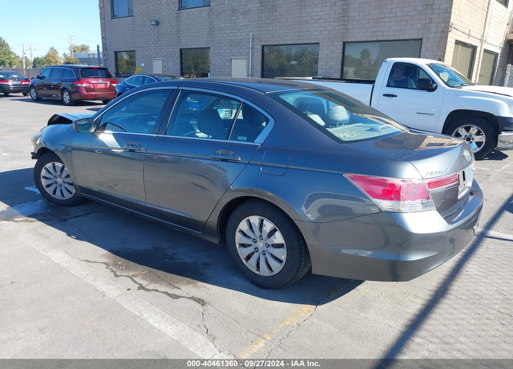 2012 HONDA ACCORD VIN: 1HGCP2F30CA117051