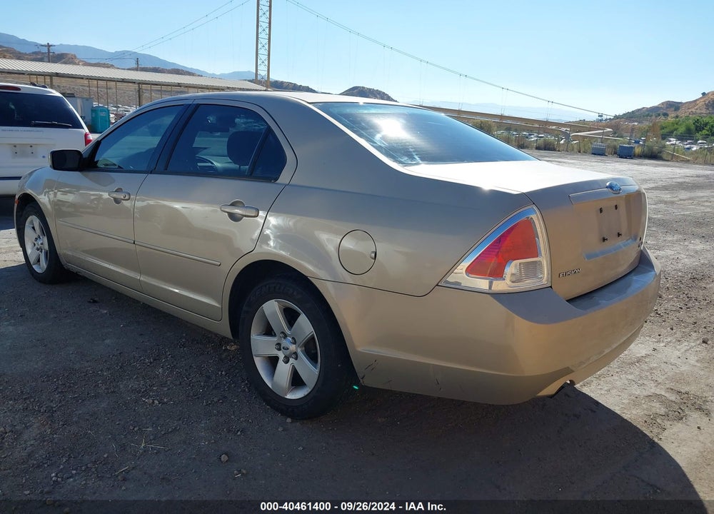 2007 FORD FUSION SE VIN: 3FAHP07127R107631