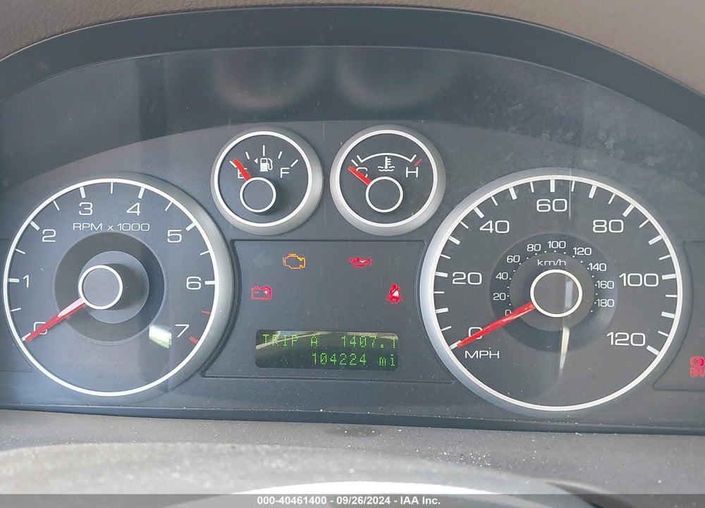 2007 FORD FUSION SE VIN: 3FAHP07127R107631