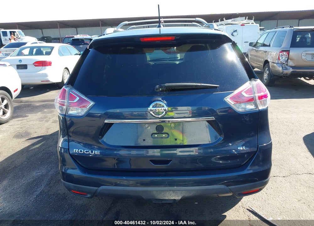 2015 NISSAN ROGUE SL VIN: 5N1AT2MT1FC846765