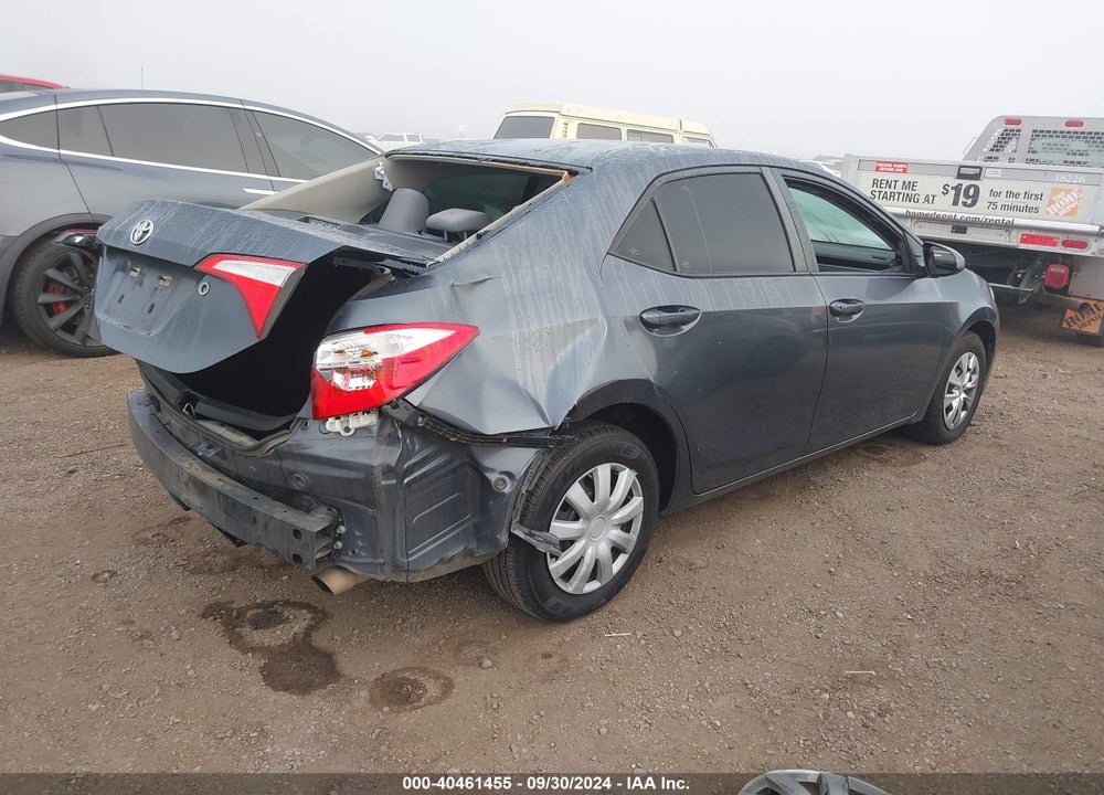 2016 TOYOTA COROLLA L VIN: 5YFBURHE1GP393668