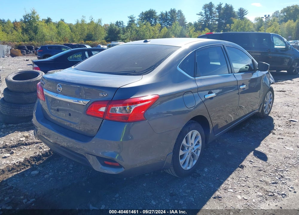 2019 NISSAN SENTRA SV VIN: 3N1AB7AP7KY248602