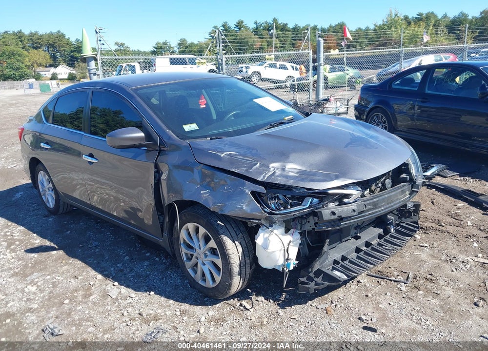 2019 NISSAN SENTRA SV VIN: 3N1AB7AP7KY248602