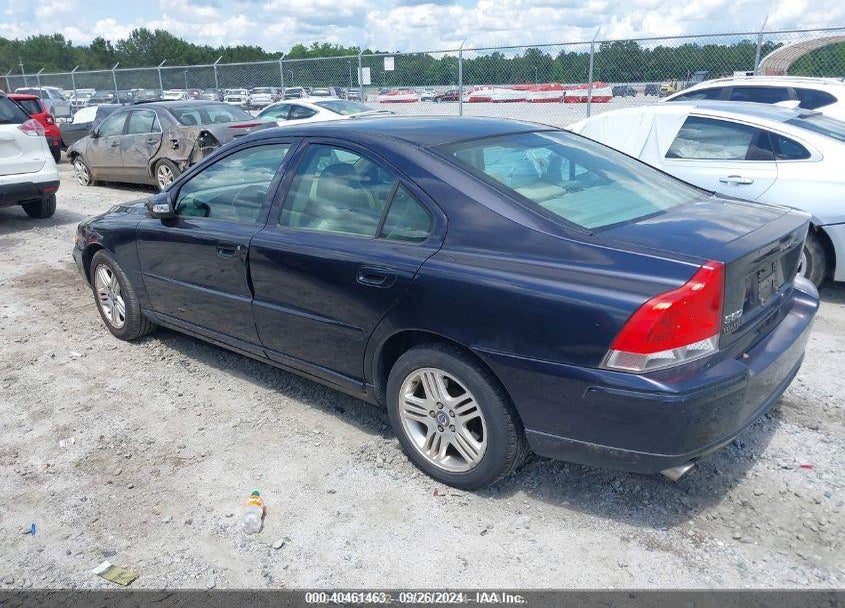 2007 VOLVO S60 2.5T VIN: YV1RS592X72605557