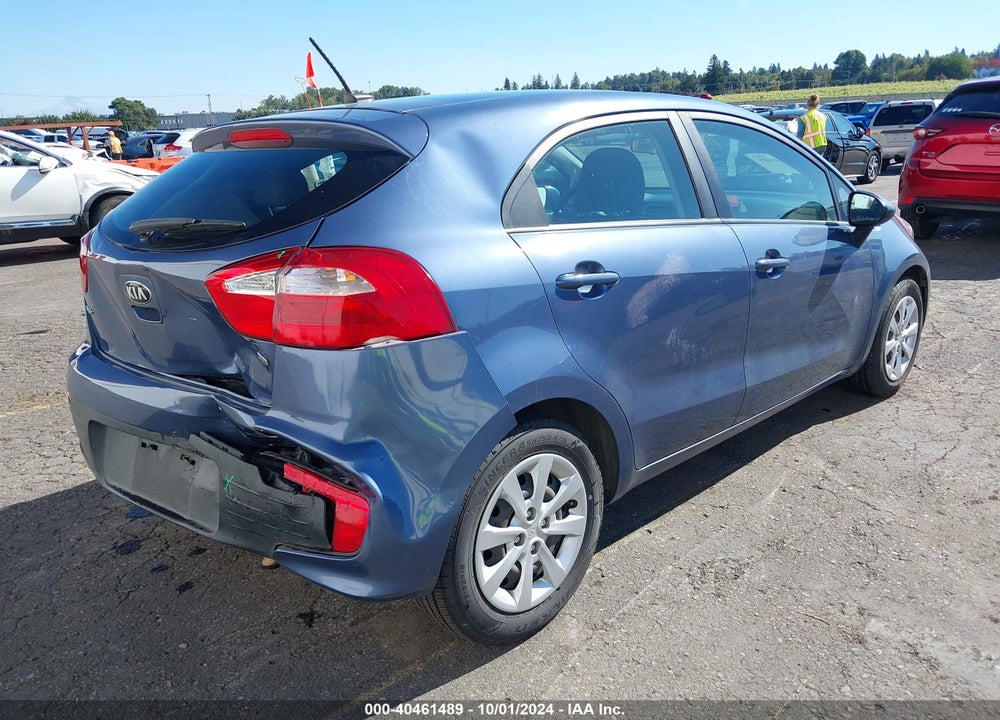 2016 KIA RIO LX VIN: KNADM5A34G6675849
