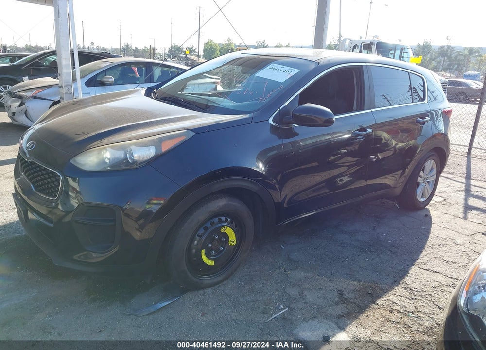 2017 KIA SPORTAGE LX VIN: KNDPM3AC4H7139919