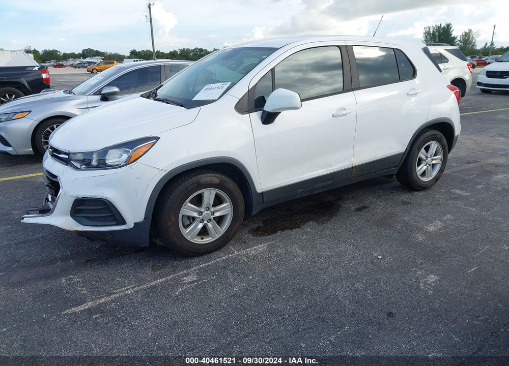 2019 CHEVROLET TRAX LS VIN: 3GNCJKSB2KL380380
