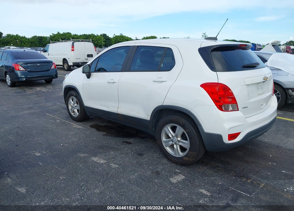 2019 CHEVROLET TRAX LS VIN: 3GNCJKSB2KL380380