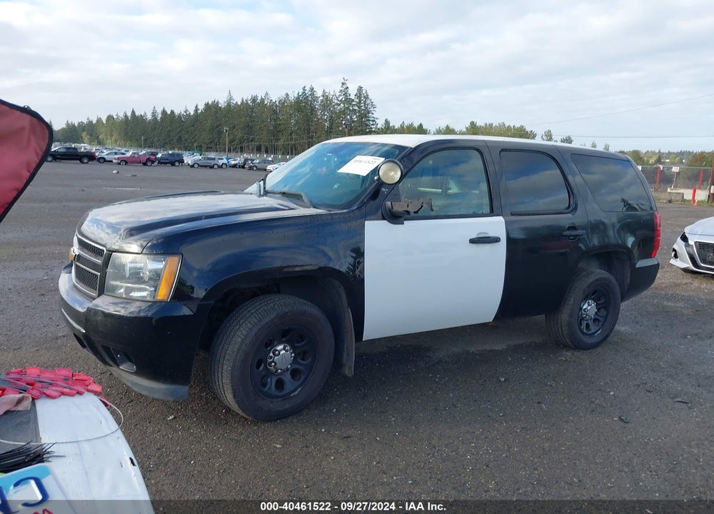 2008 CHEVROLET TAHOE C1500 POLICE/SPCL SVC VIN: 1GNEC03018R257076