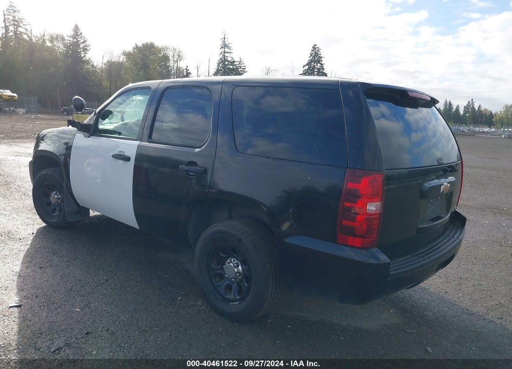 2008 CHEVROLET TAHOE C1500 POLICE/SPCL SVC VIN: 1GNEC03018R257076