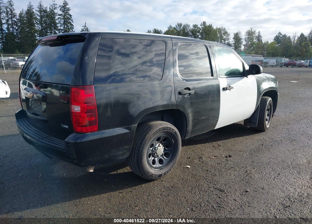 2008 CHEVROLET TAHOE C1500 POLICE/SPCL SVC VIN: 1GNEC03018R257076