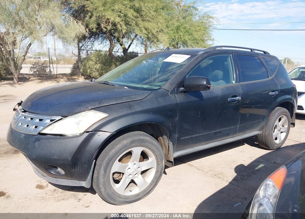 2003 NISSAN MURANO SL VIN: JN8AZ08W43W220167